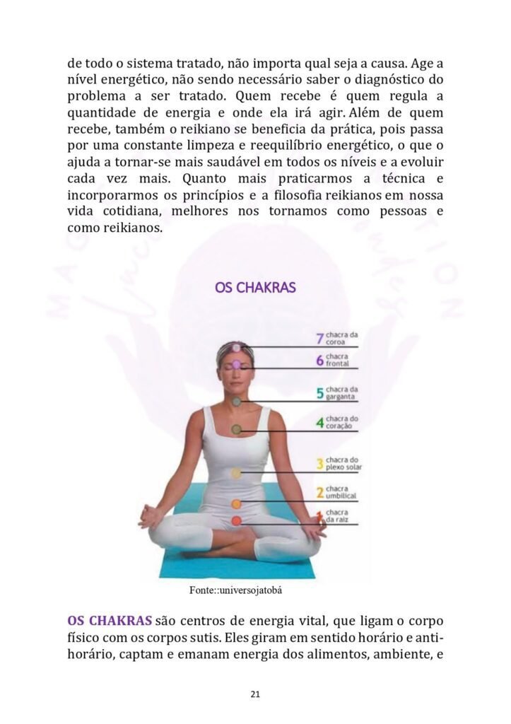 Reiki e os Chakras