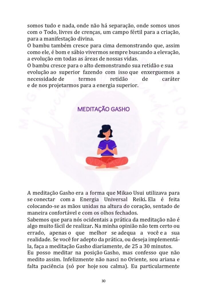 meditação gassho